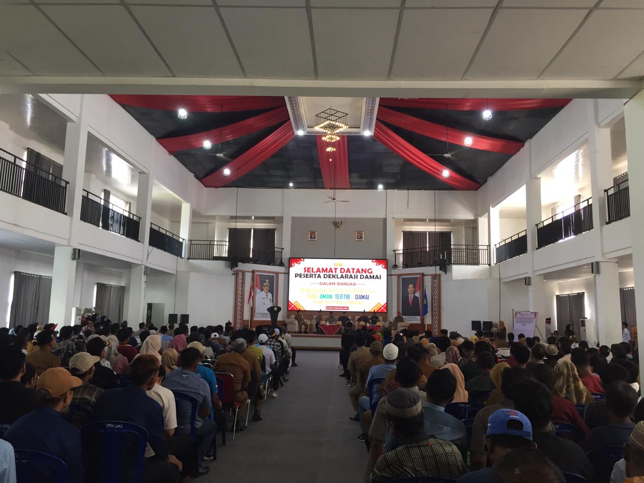 Deklarasi Damai Polres Bombana