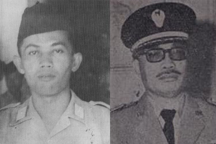 Jenderal AH Nasution ( Kiri ) dan Jenderaal Ahmad Kukendro (kanan) adalah dua jenderal yang selamat dari G30S